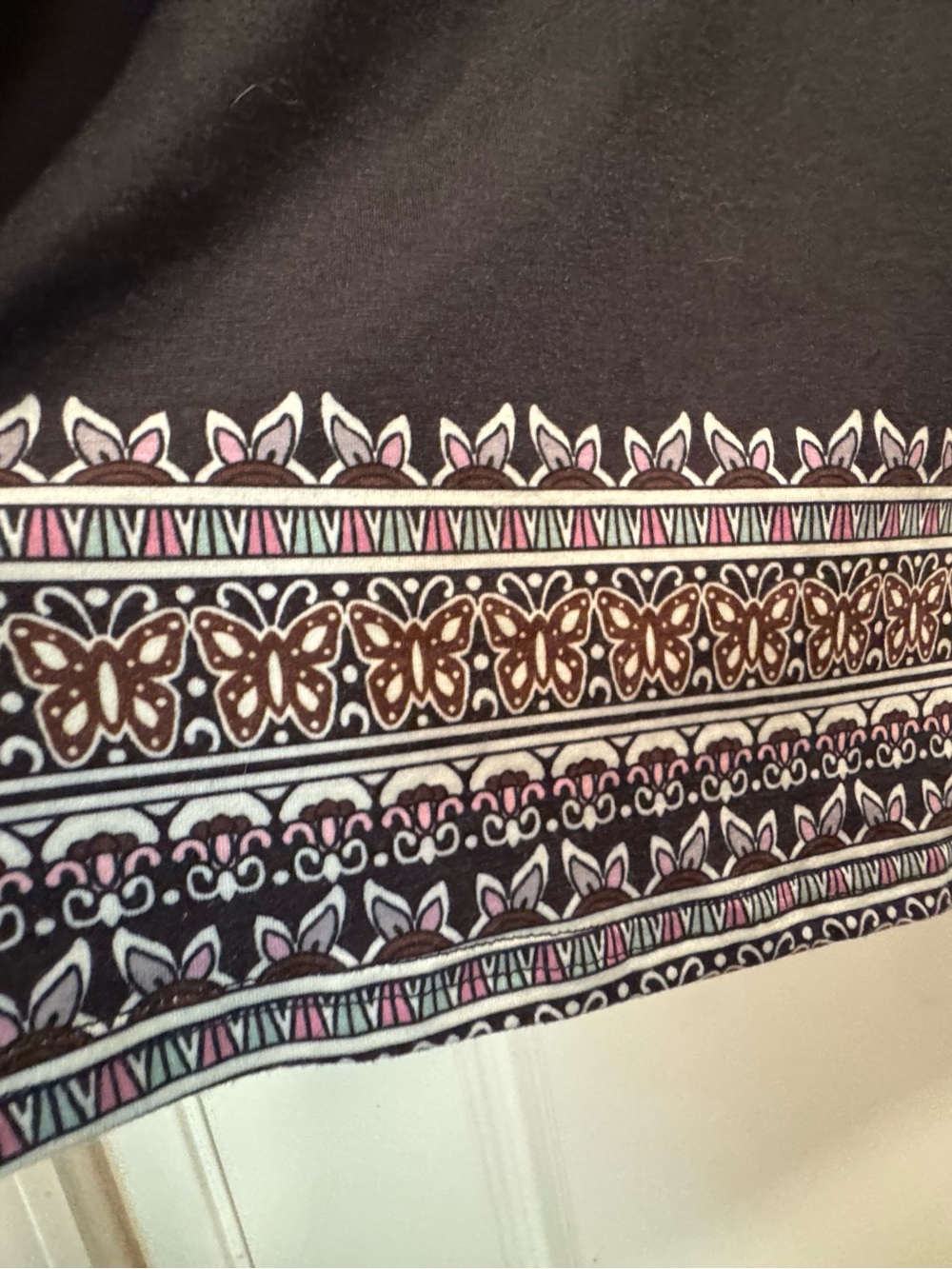 Black Paisley Print Spaghetti Strap Dress - Picture 3 of 5
